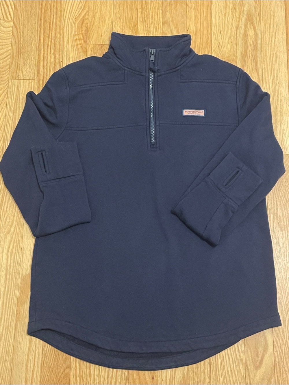 Vineyard Vines The Shep Shirt Navy Blue Pullover Quarter Zip Martha’s Vineyard M